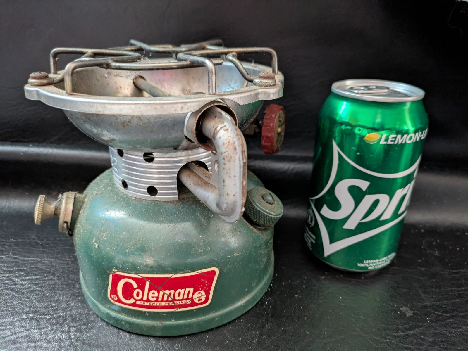 1965 Coleman Sportster Camp Stove 502 Green Single Burner USA 3/65