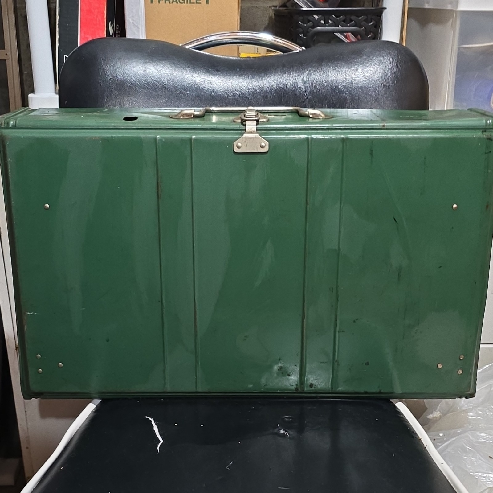 Coleman 413H 2-Burner Gas Portable Camping Stove, Green, Storage Case