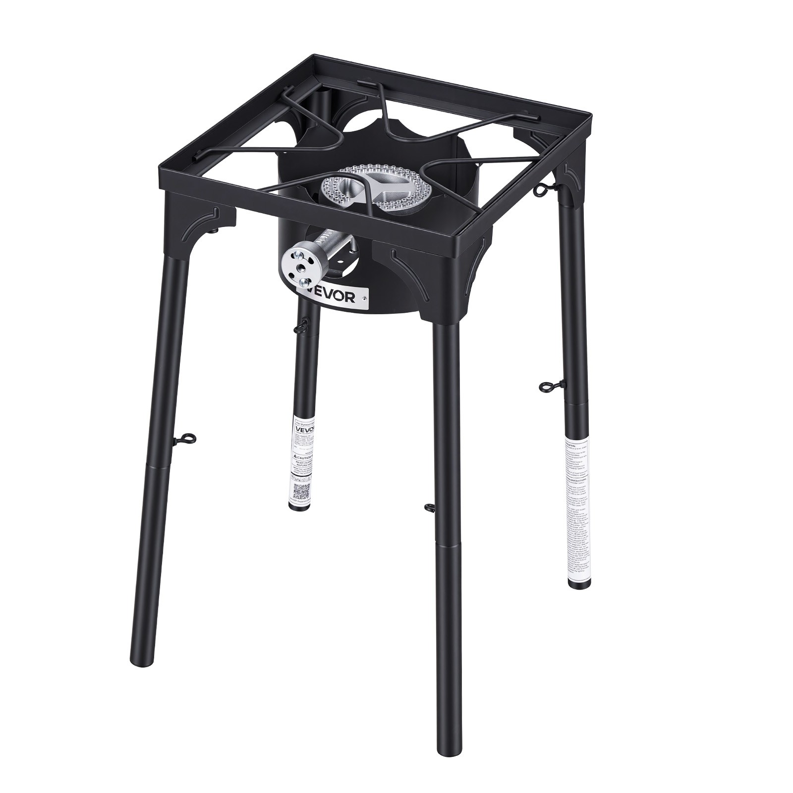 VEVOR Single Burner Propane Gas Stove 100000 BTU Outdoor Camping Cooker for BBQ