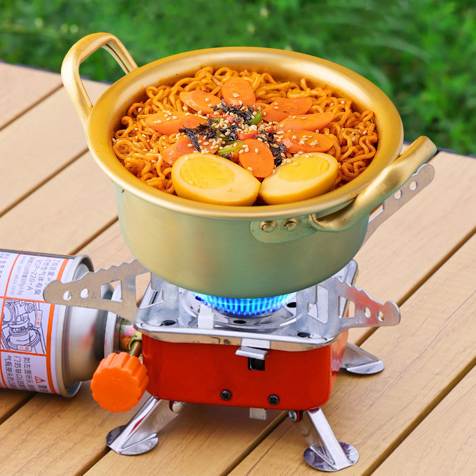 Portable Gas Propane Stove Outdoor Camping Butane Hiking Picnic Burner CookingUS