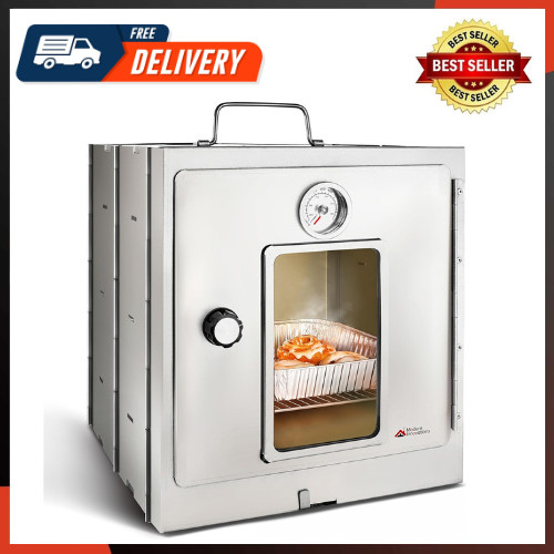 Portable Camping Oven Folding Camping Stove for Baking Cinnamon Rolls Breads