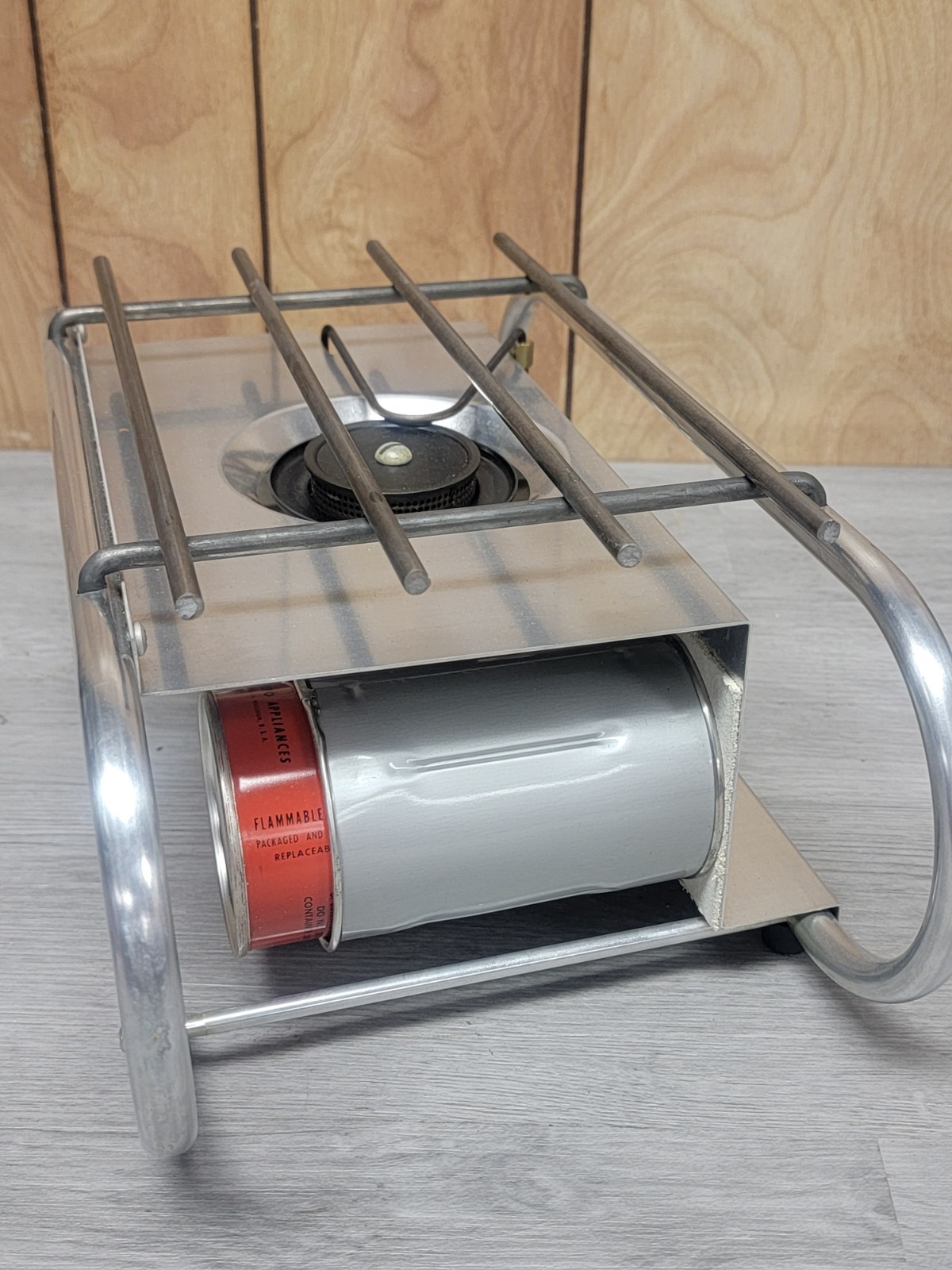 Prepo 105 Single Burner Camp Stove Vintage Propane Offgrid Emergency Cooker