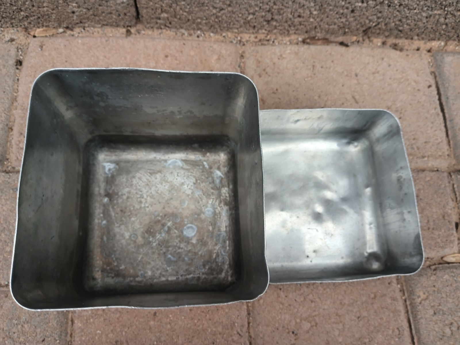 Vintage Coleman Peak 1 Camping Stove Aluminum Case Box Only