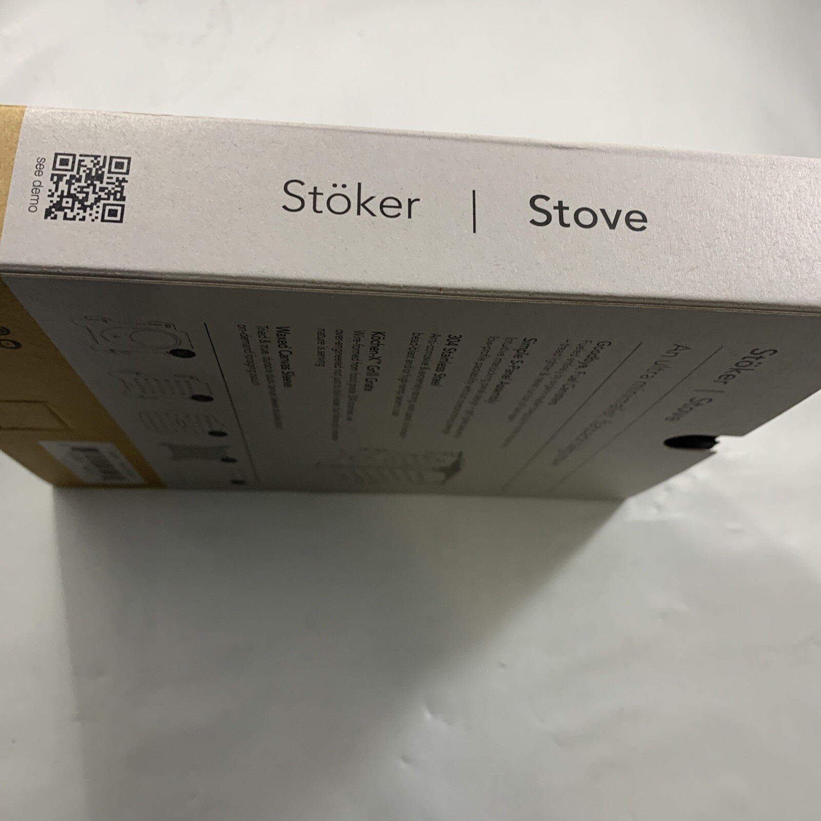 überleben Stöker Wood Burning Camp Stove – Stainless Steel Portable