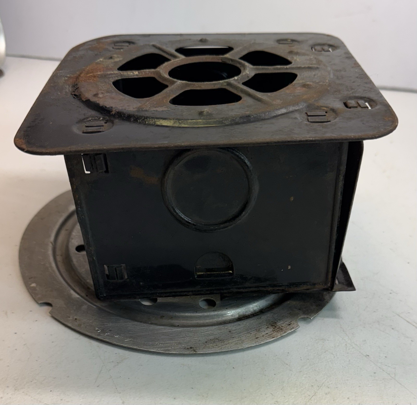 STERNO Portable Camping STOVE COMPACT FOLDING Cookware VINTAGE