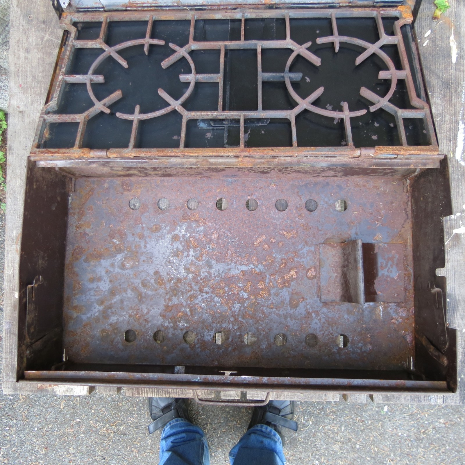 Prentiss Wabers Auto Cook Kit Camping Cookstove Vintage MODEL 3 – Rare UNTESTED