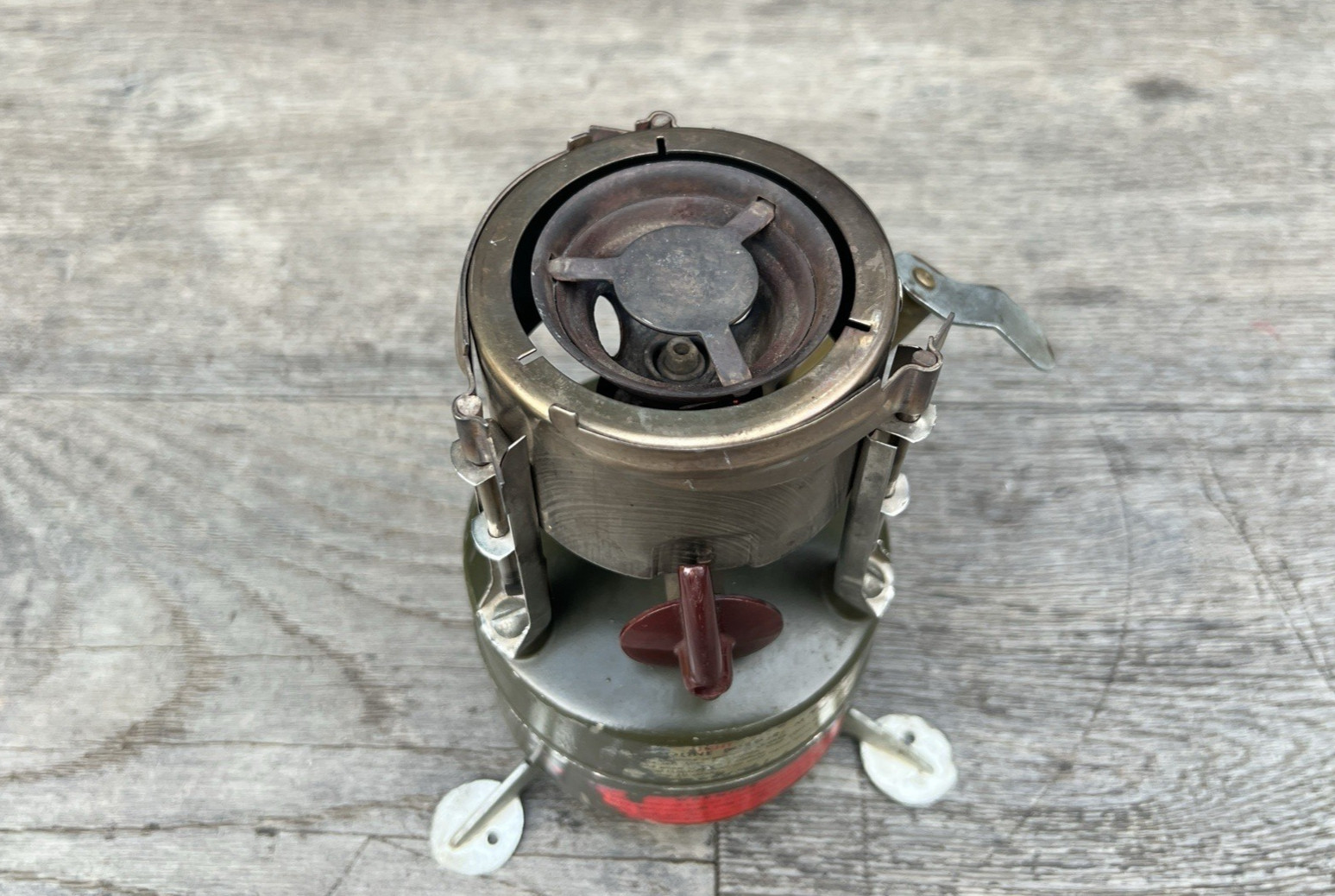 Vintage 1966 U.S. Military Rogers Akron M-1950 Gasoline Portable Camp Stove