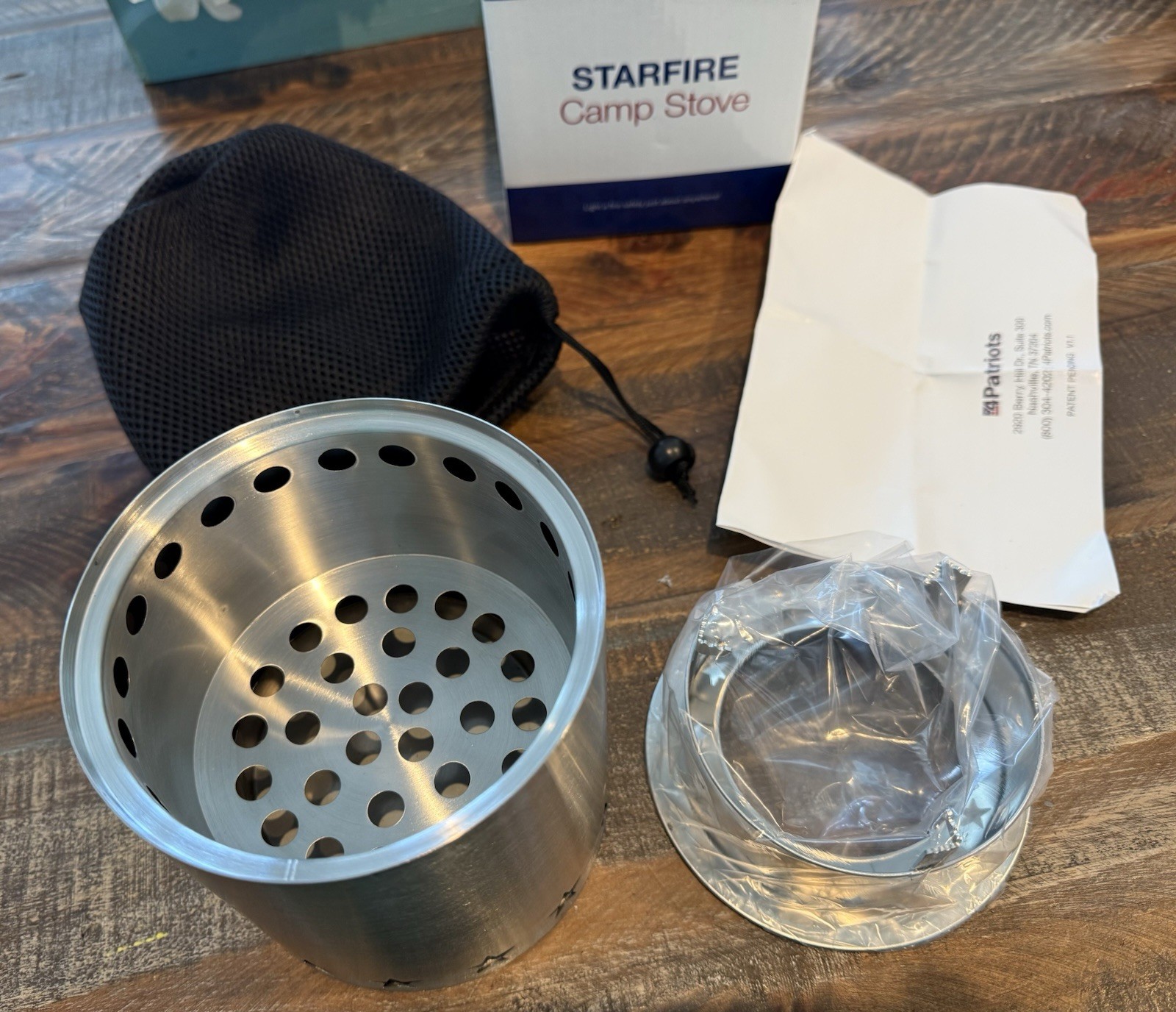 Starfire Camp Stove 4Patriots Starfire Compact Backpacking and Camping Stove