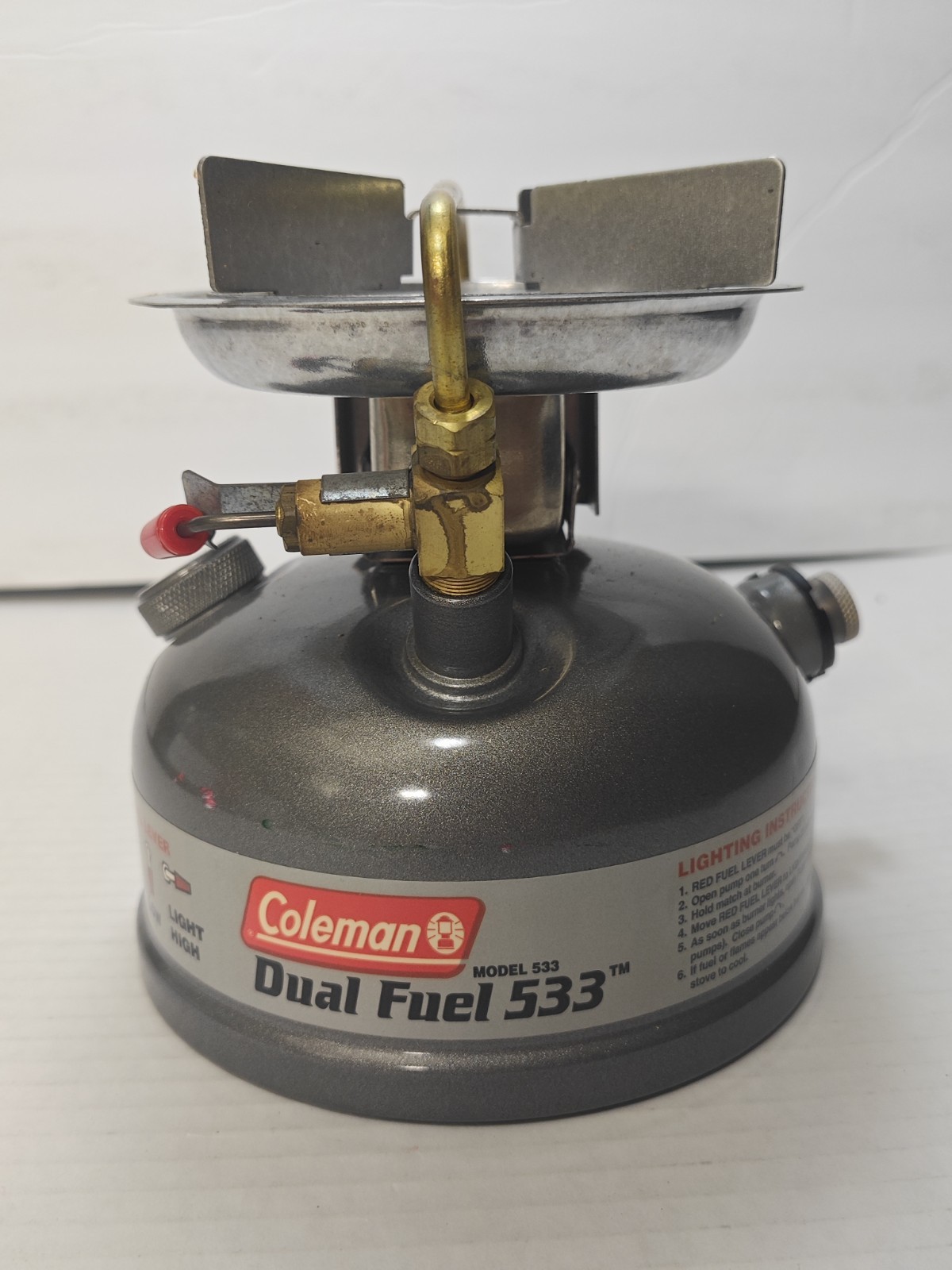 Coleman Sportster II Dual Fuel 1-Burner Stove Model 533A700 New