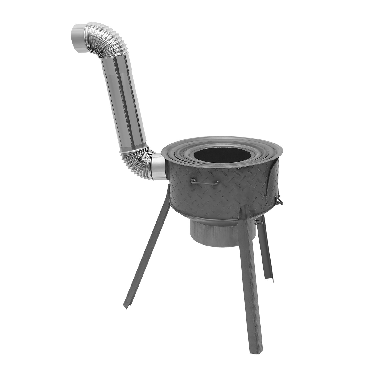 Multifunctional Portable Wood Burning Stove for Camping and Outdoor Cooking