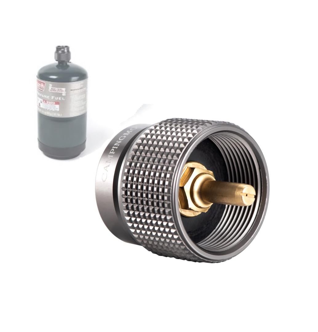 CAMPINGMOON Small Propane to Butane Adapter, Input: 16Oz/1Lb Small Propane Canis