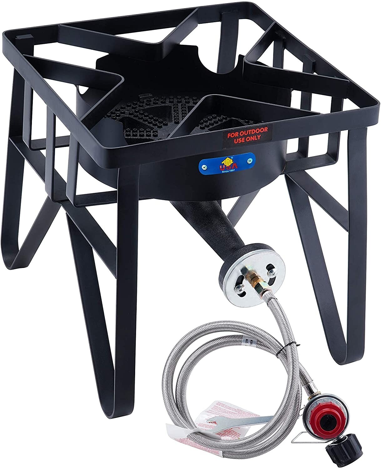 200,000 BTU High-Pressure Propane Burner Gas Stove Burner For Outdoor Cooking
