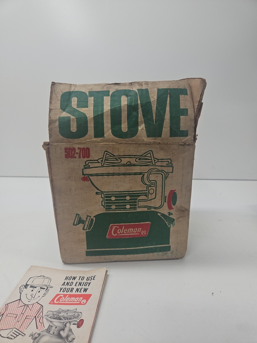 VTG 1968 COLEMAN 502-700 SPORTSTER SINGLE BURNER SPORTSTER STOVE RARE