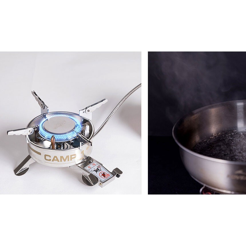 Kovea CAMP1 Khaki Limited Edition Portable Outdoor Stove with Pouch Iso-Butane
