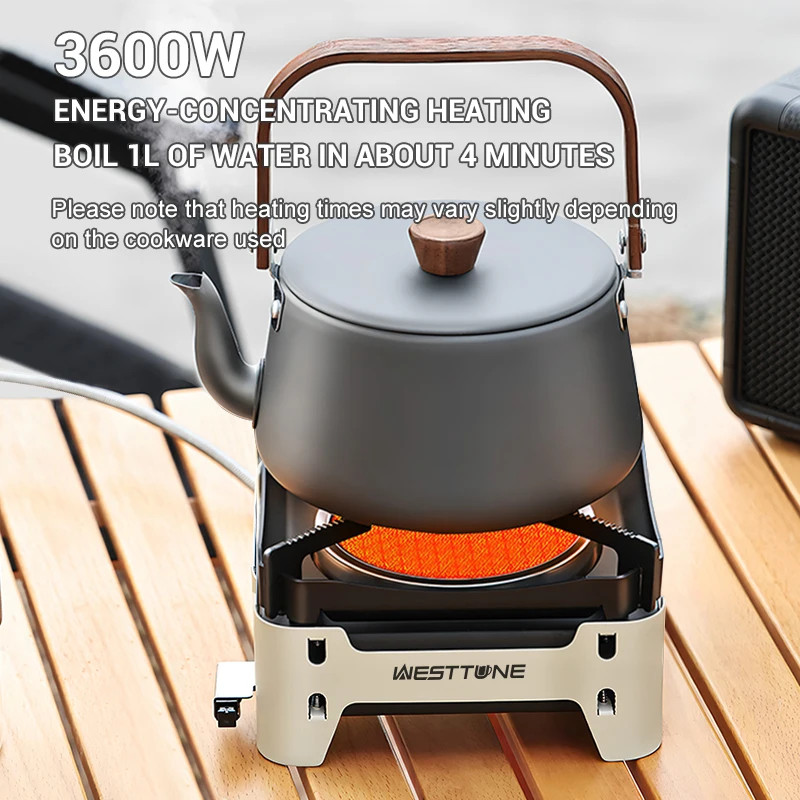WESTTUNE Outdoor Infrared Combustion Stove Portable Cooking Burner 3600W Gas Sto