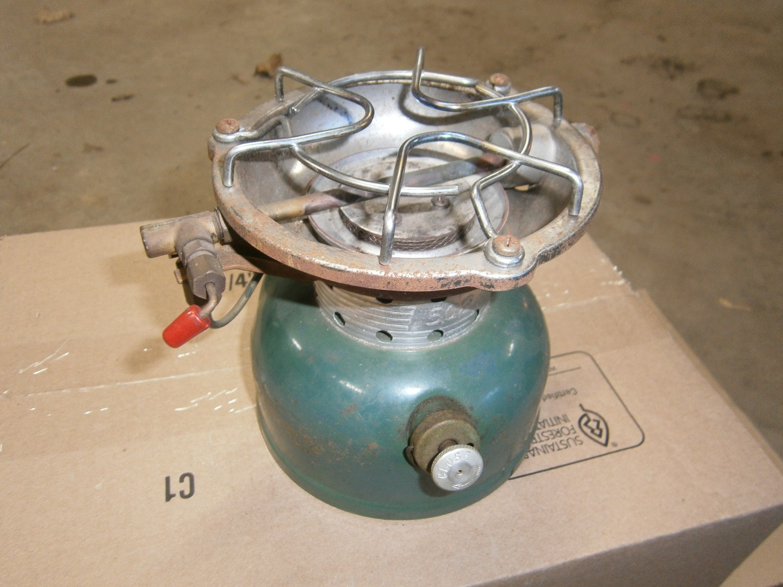 COLEMAN CAMP STOVE CAMPING STOVE 502 BURNER COOKER