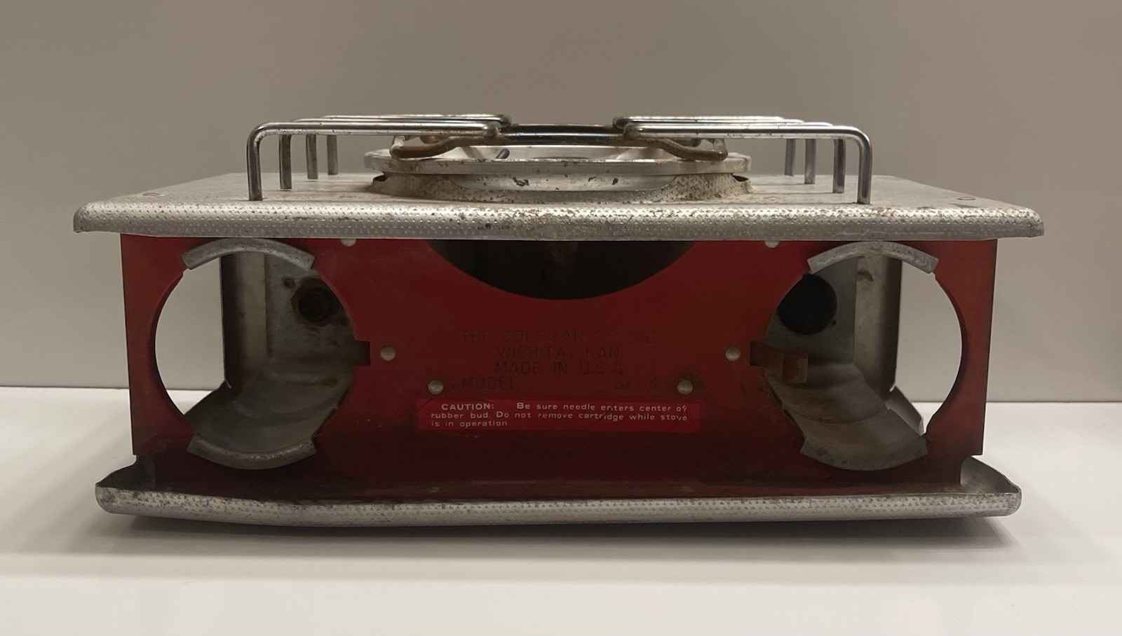 Vintage Çoleman Picnic Camp Stove LP Gas Single Burner #5404 – Aluminum