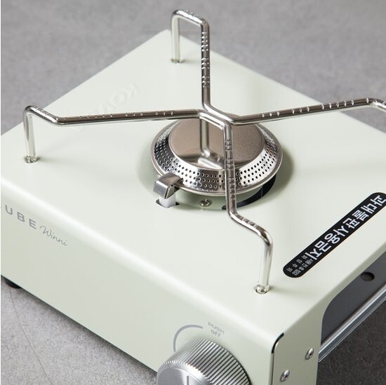 KOVEA CUBE Stainless Mini Stove Outdoor Camping with Hard Case
