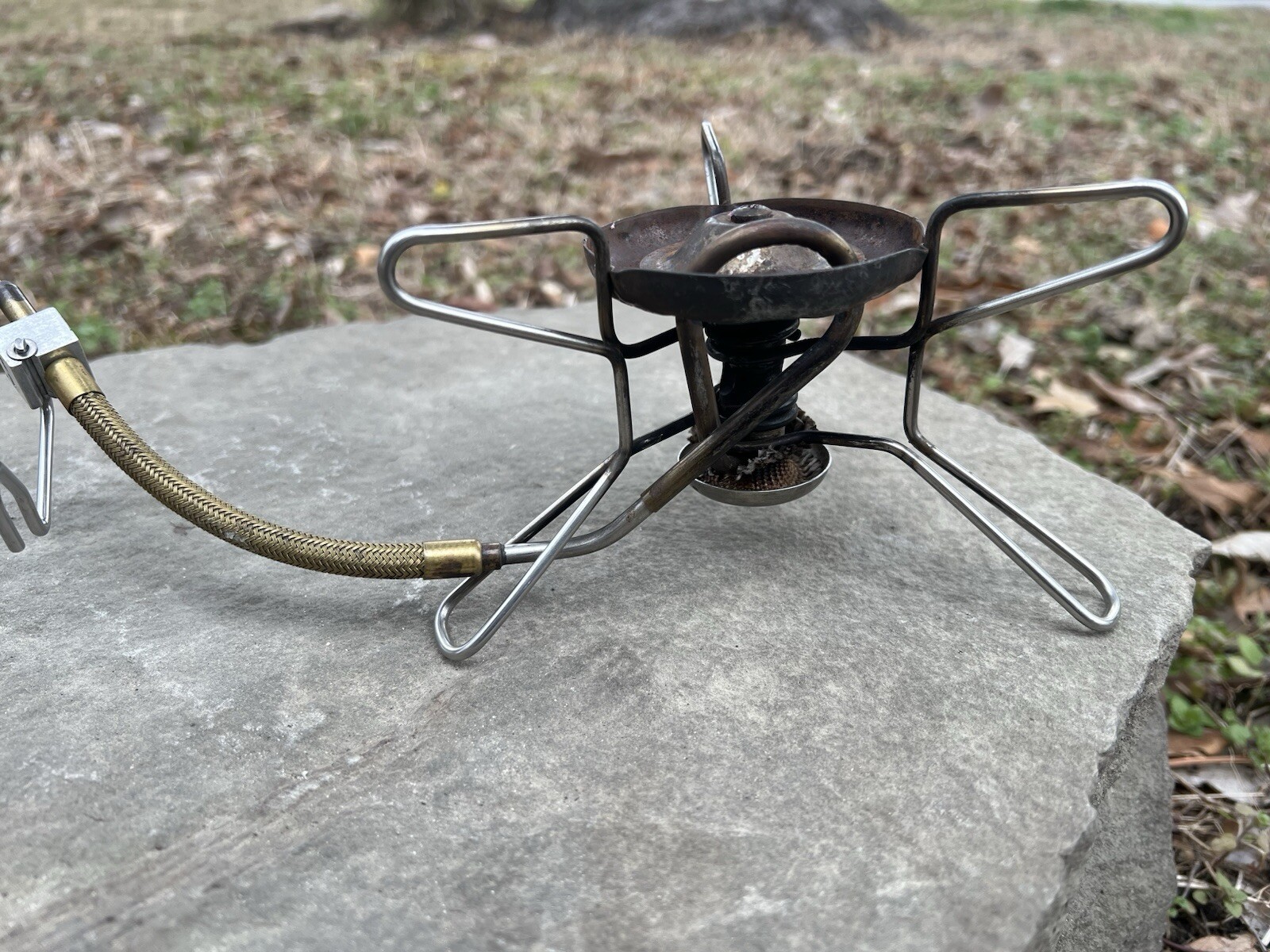MSR Whisperlite stove classic liquid fuel backpacking stove