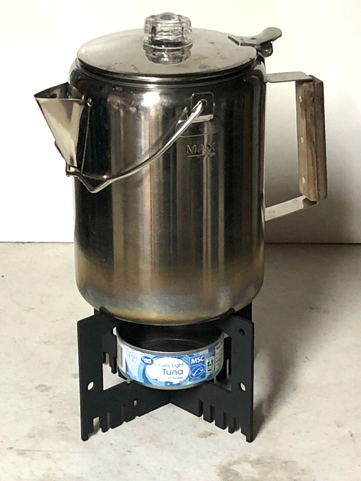 Blackout Multi-fuel folding survival stove (9-inch)