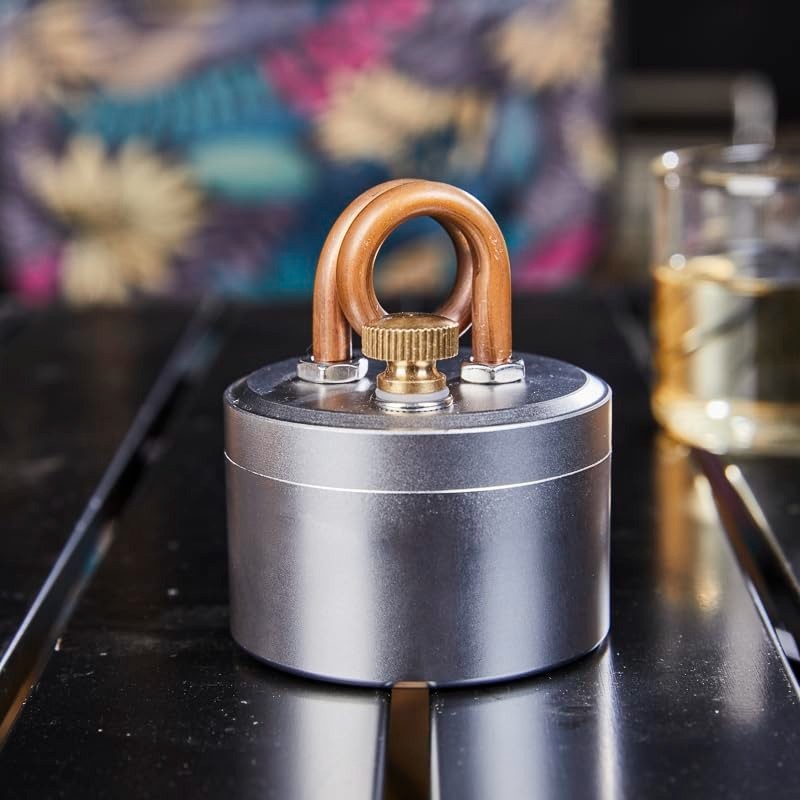 Portable Mini Camping Alcohol Stove – Compact Spirit Burner for Outdoor Cooking,