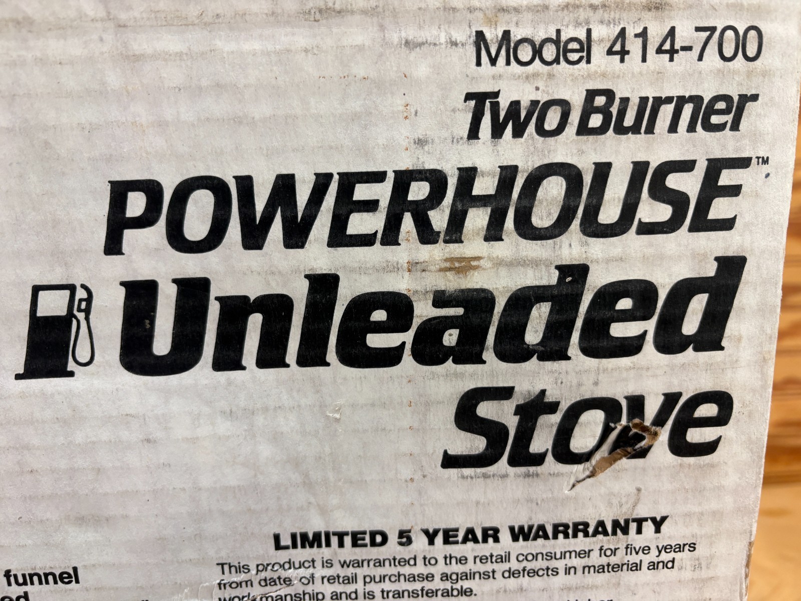 Vintage Coleman Powerhouse 414-700 Dual Fuel 2-Burner Camp Stove Made in USA