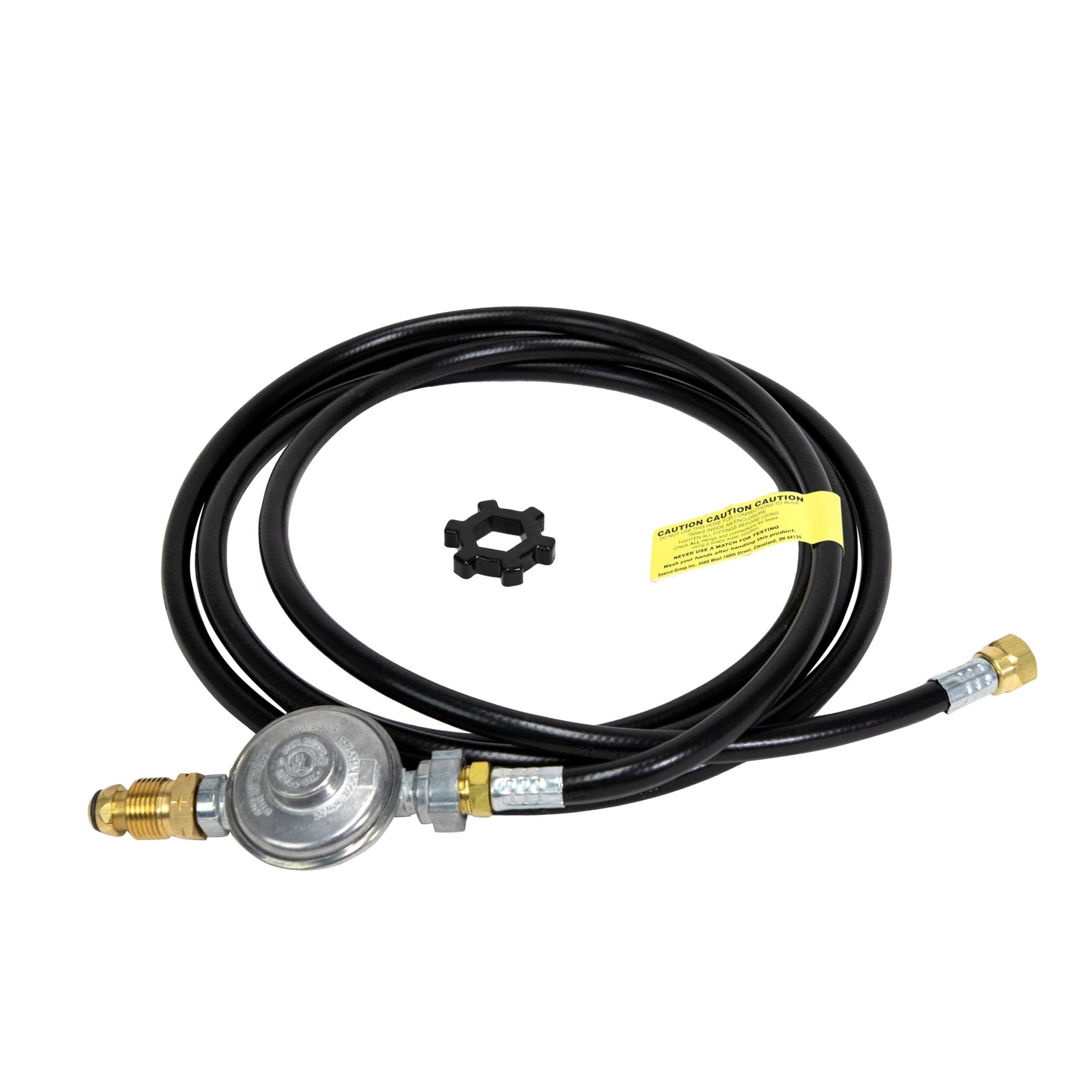 Mr. Heater 12-Feet Hose/Regulator Assembly with Restricted Flow 12 ft, Black