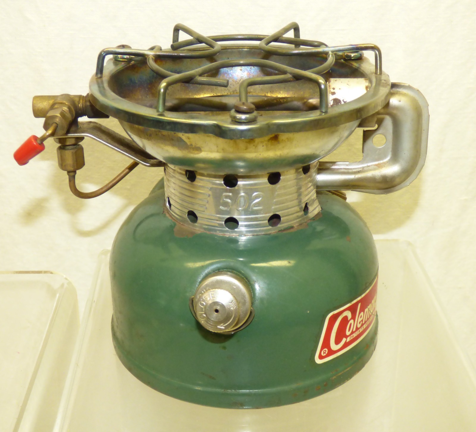 COLEMAN Sportster Single Burner Camping Stove 502-700 w/ Box Vintage 1968 WORKS