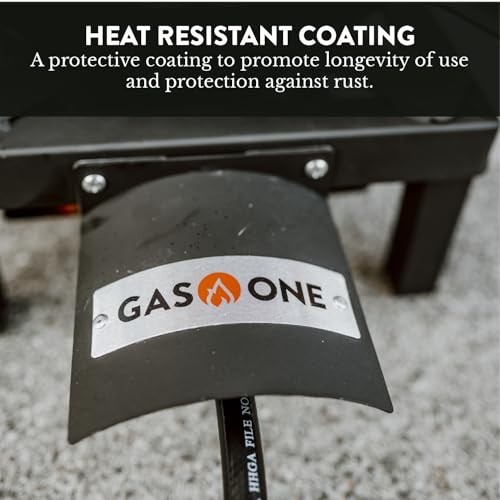 GasOne High Pressure Single Propane Burner for Camping and Outdoor Cooking