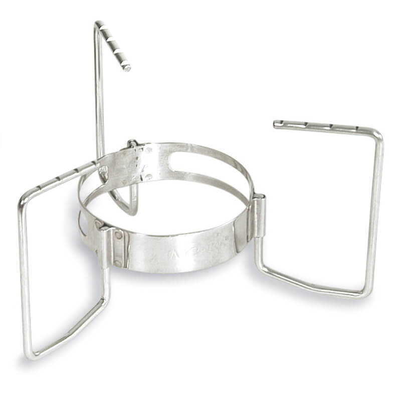 TATONKA ALCOHOL BURNER SET / SPIRIT STOVE WITH STAND 18/8 STAINLESS STEEL