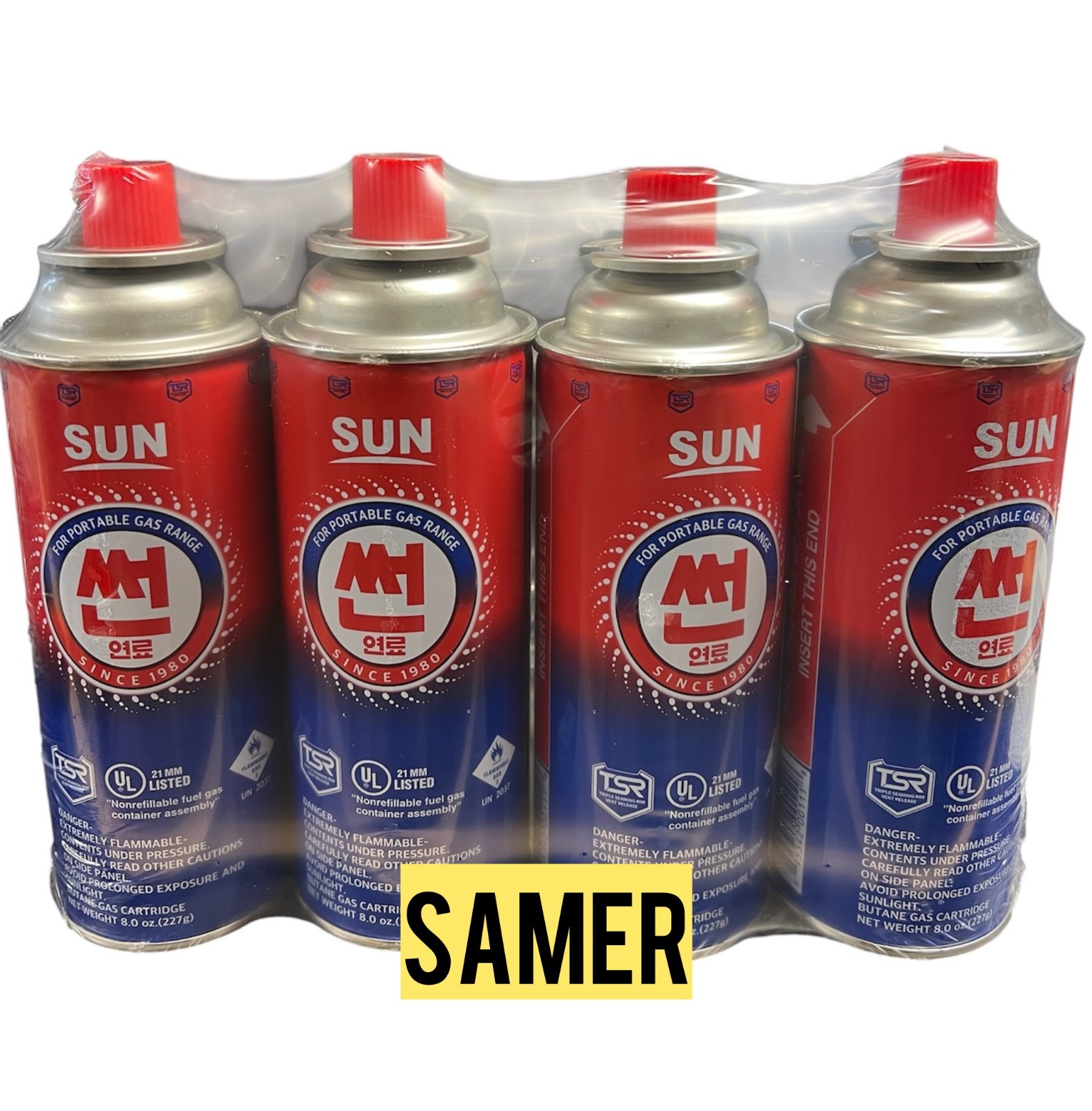 Fuel Gas Canisters Portable Camp Stove Cartridge 1-24 Can lot ( BRAND MAY VARY