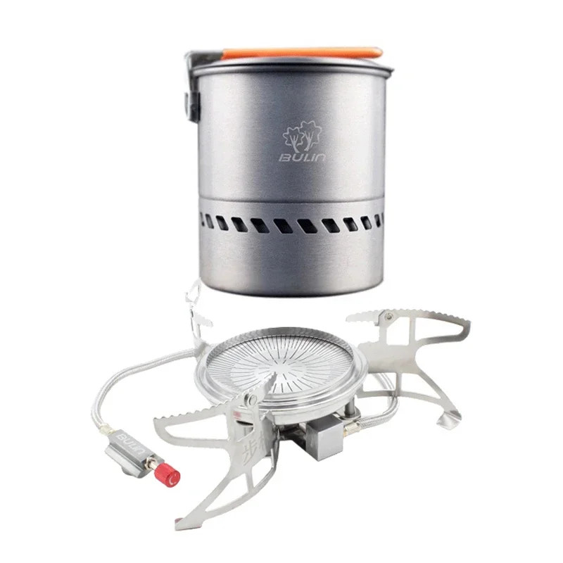 Bulin Outdoor Gas Stove Folding Cooking Furnace Camp Cookware Split Gas Furnace