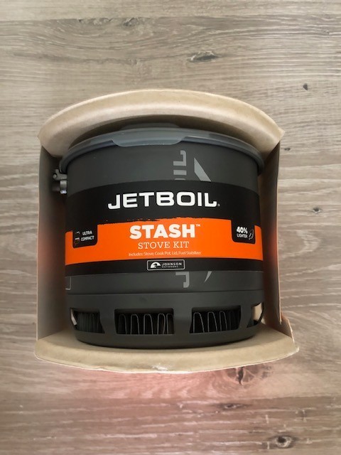Jetboil Stash Cooking System STOVE KIT Ultralight Camping and Backpacking Stove