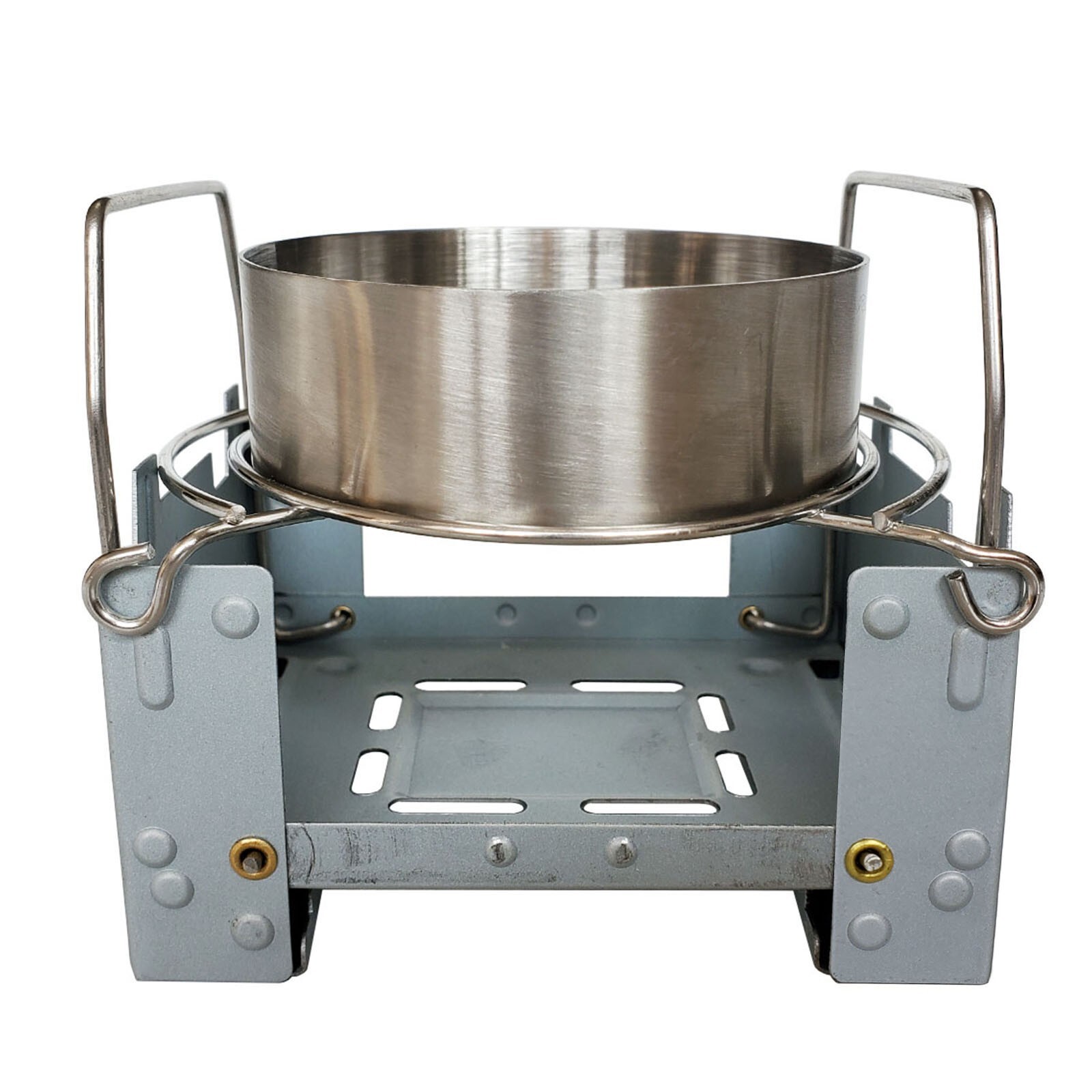 Camping Alcohol Pocket Stove Foldable Extension Bracket Wind Rings Set