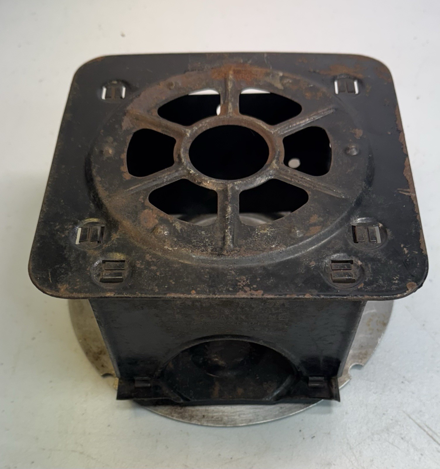 STERNO Portable Camping STOVE COMPACT FOLDING Cookware VINTAGE