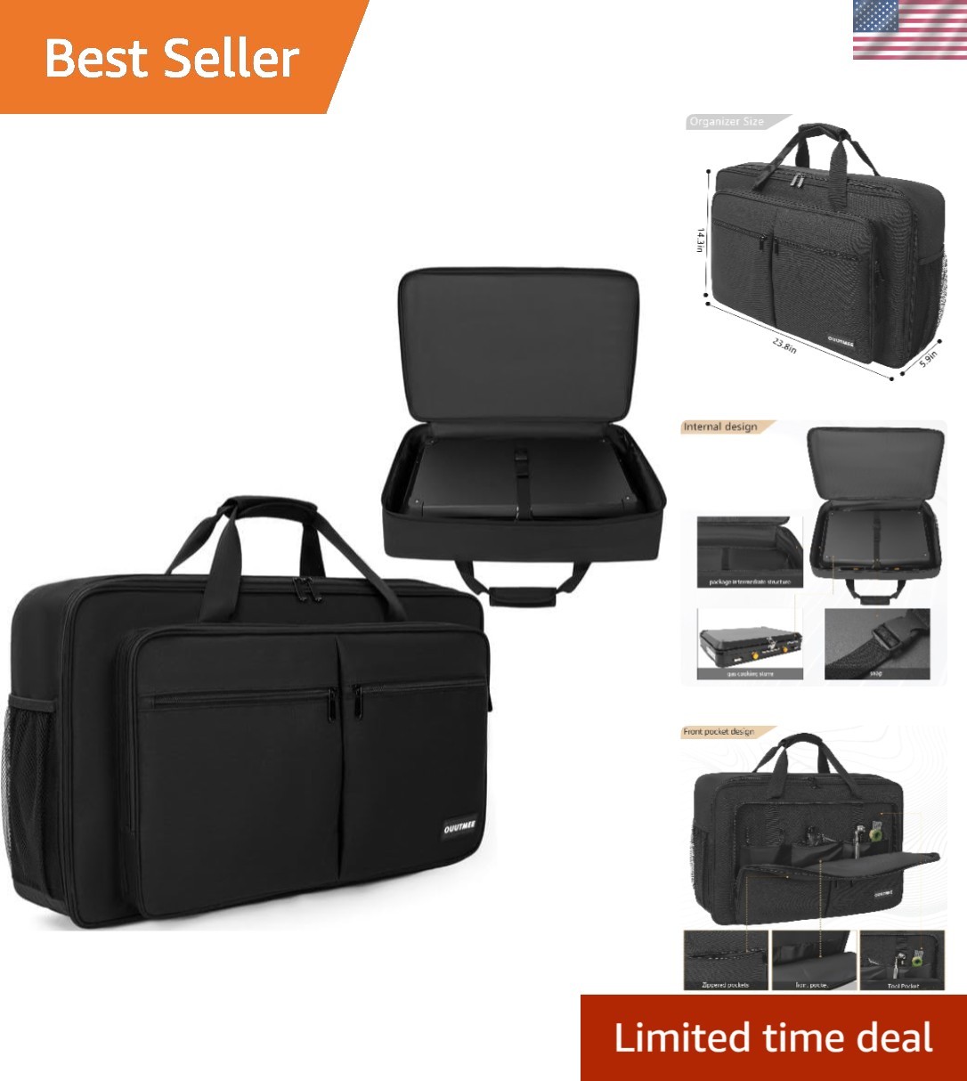 Camp Stove Carry Case Compatible with Coleman 2-Burner Camping Stove, Waterpr…
