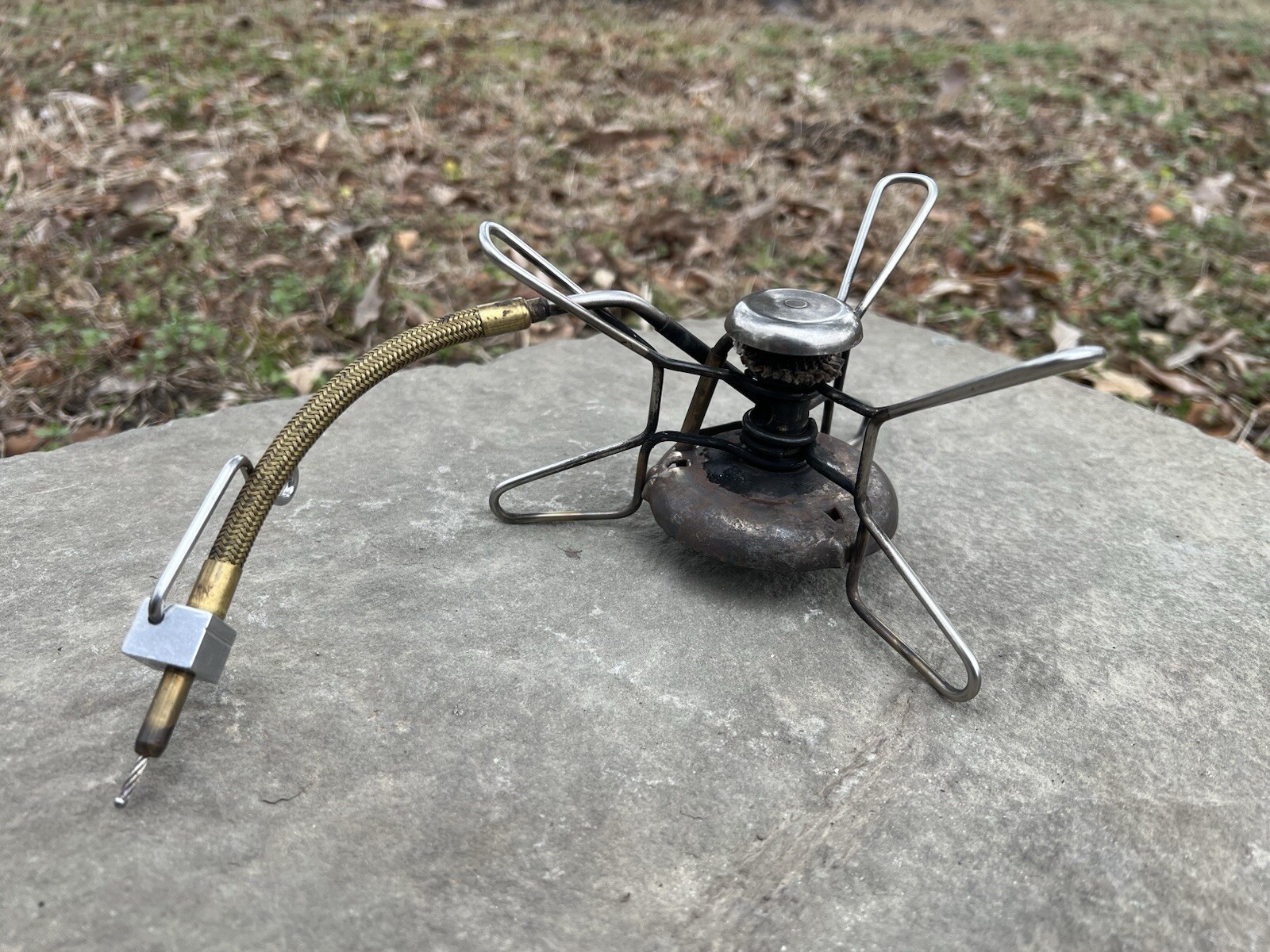 MSR Whisperlite stove classic liquid fuel backpacking stove