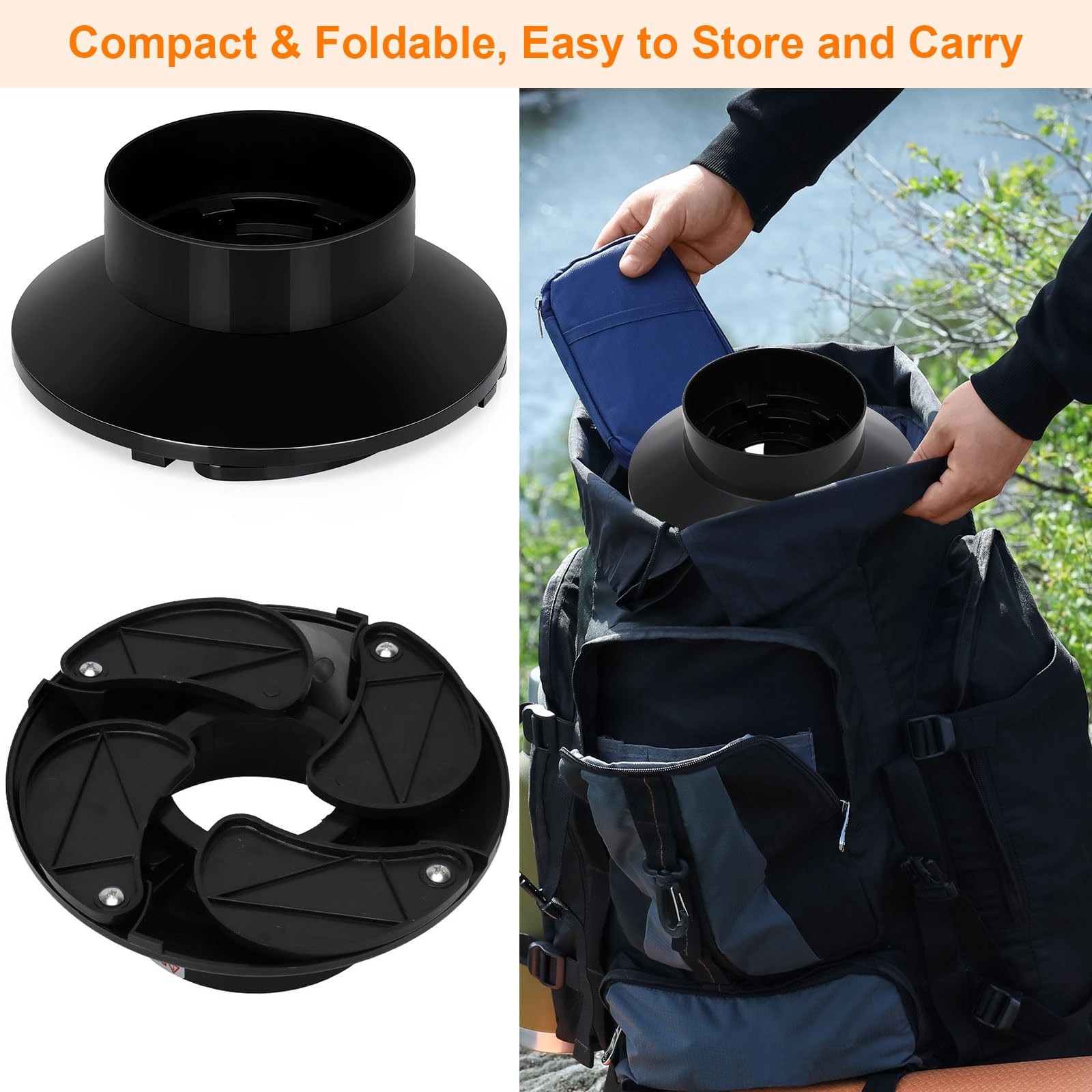 2 Pack Propane Tank Holder, Portable Propane Tank Stand Cylinder Base for 1lb…