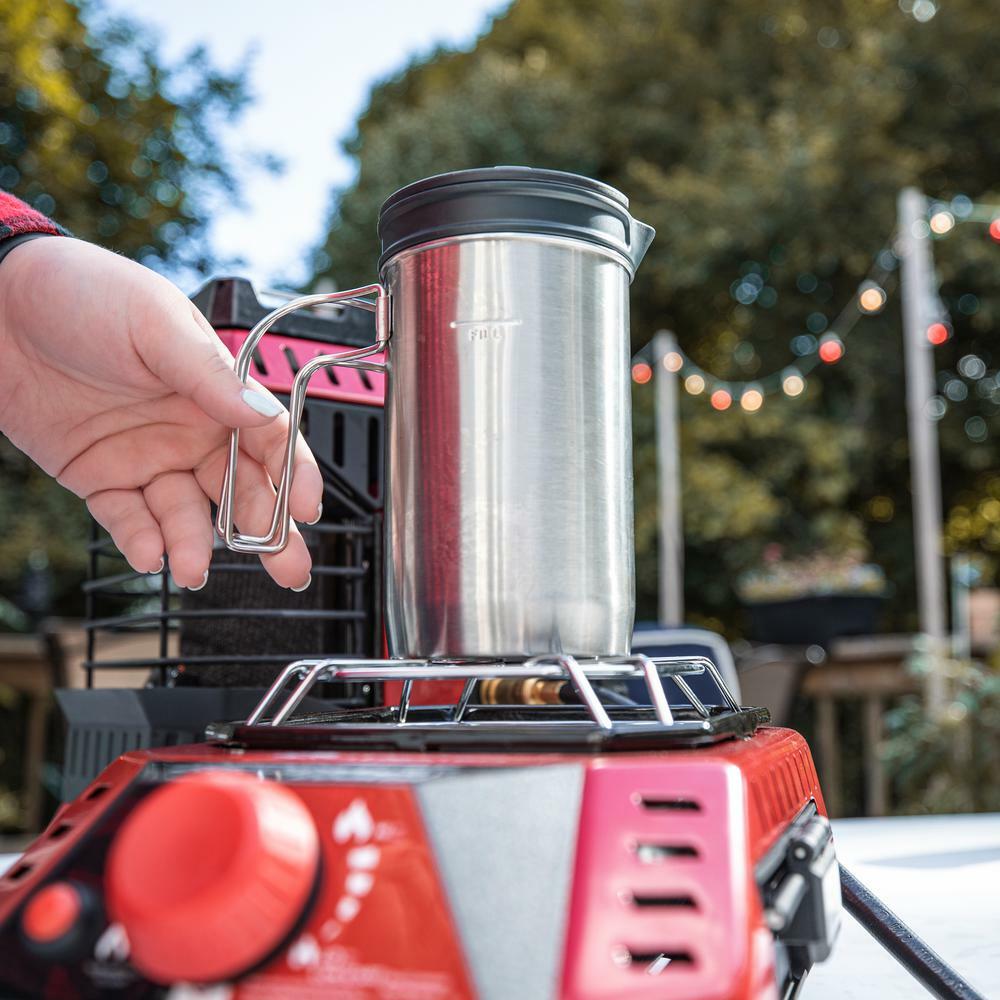 8,000 btu buddy flex cooker electronic ignition outdoor cooking stove portable