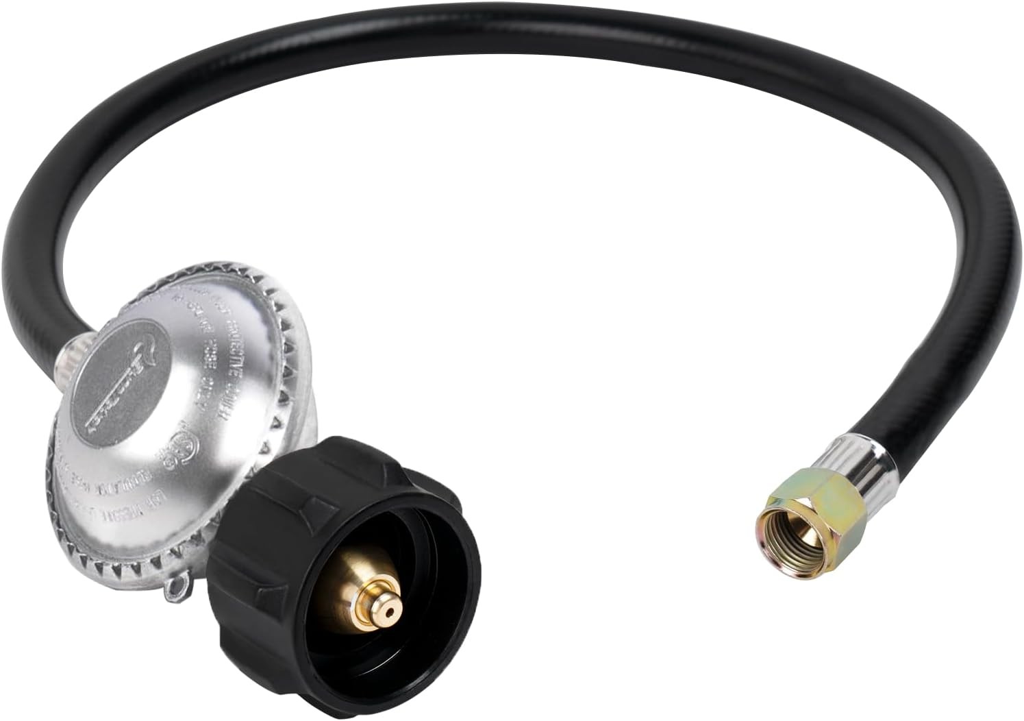 SHINESTAR 2 Feet Universal Gas Grill Regulator and Hose, Replacement 2