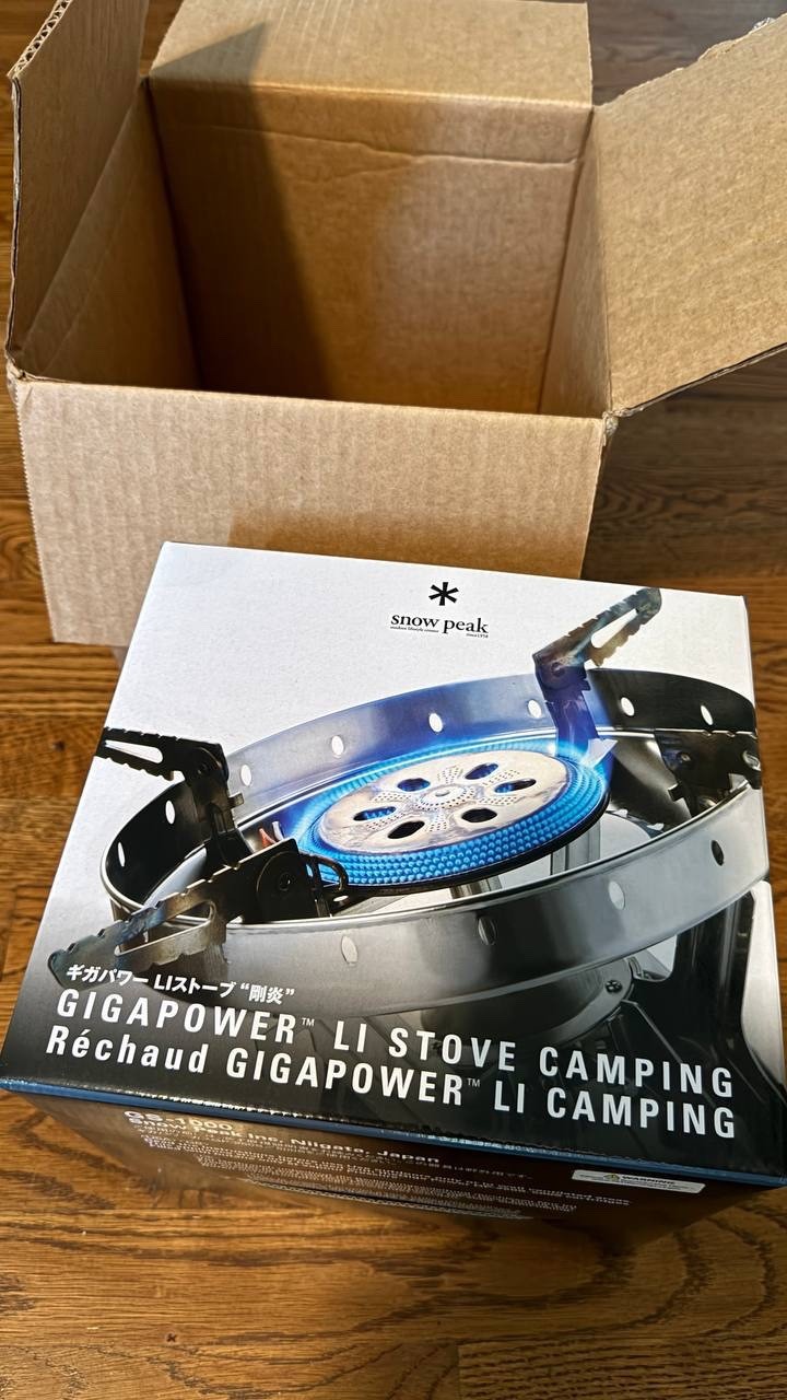 SNOW PEAK GIGAPOWER LI BURNER STOVE (GS-1000) – BRAND NEW