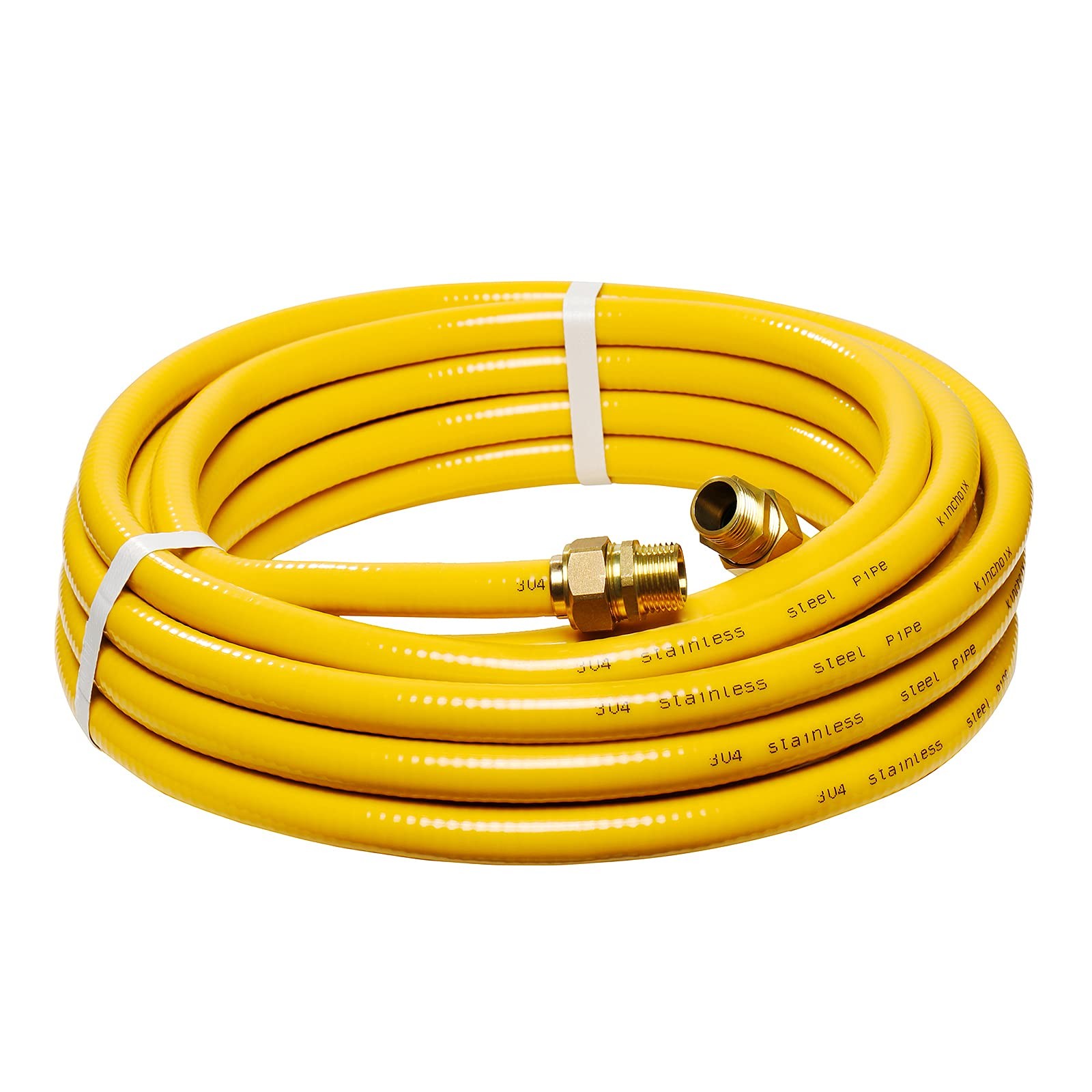 CSST Corrugated Stainless Steel Tubing 37 Ft 3/4″ Flexible 37 3/4″, Yellow