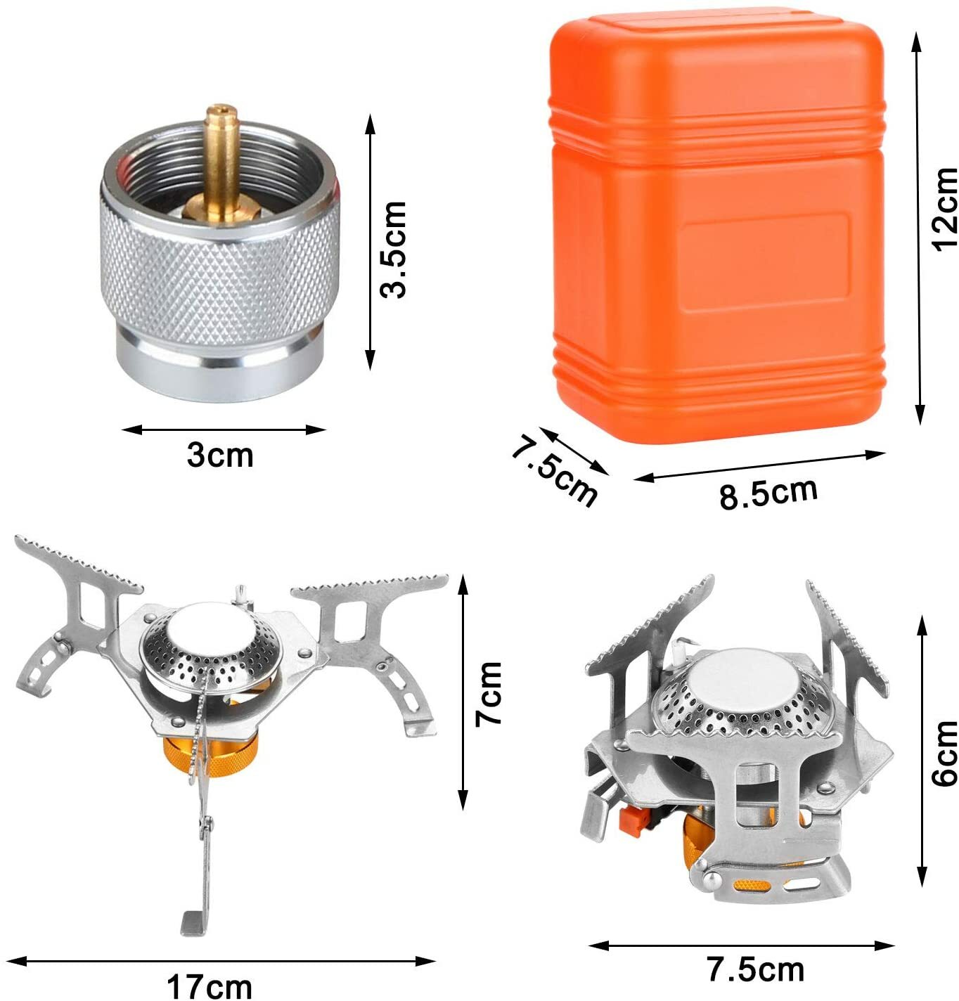Portable Gas Propane Cooker Single Burner Outdoor Camping Picnic BBQ Stove
