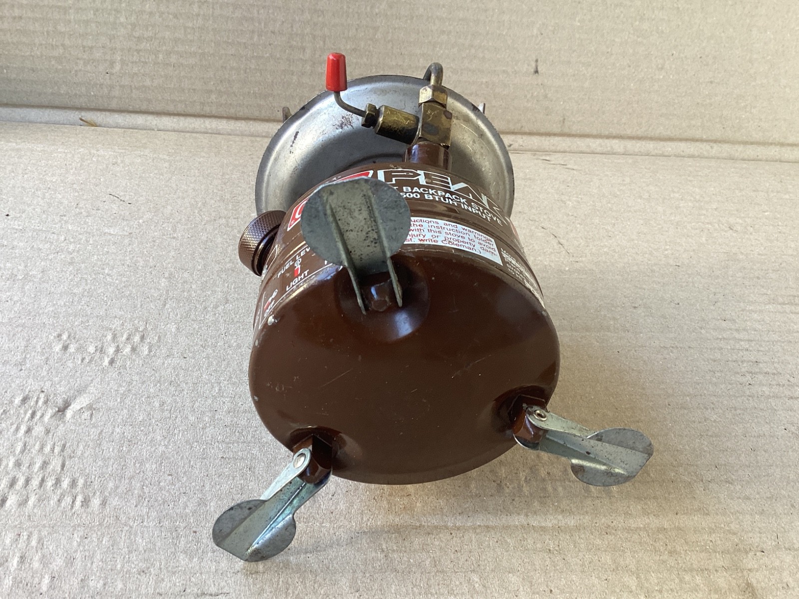 Vtg Coleman Peak 1 Model 400 camp stove Clean Good Condition Working