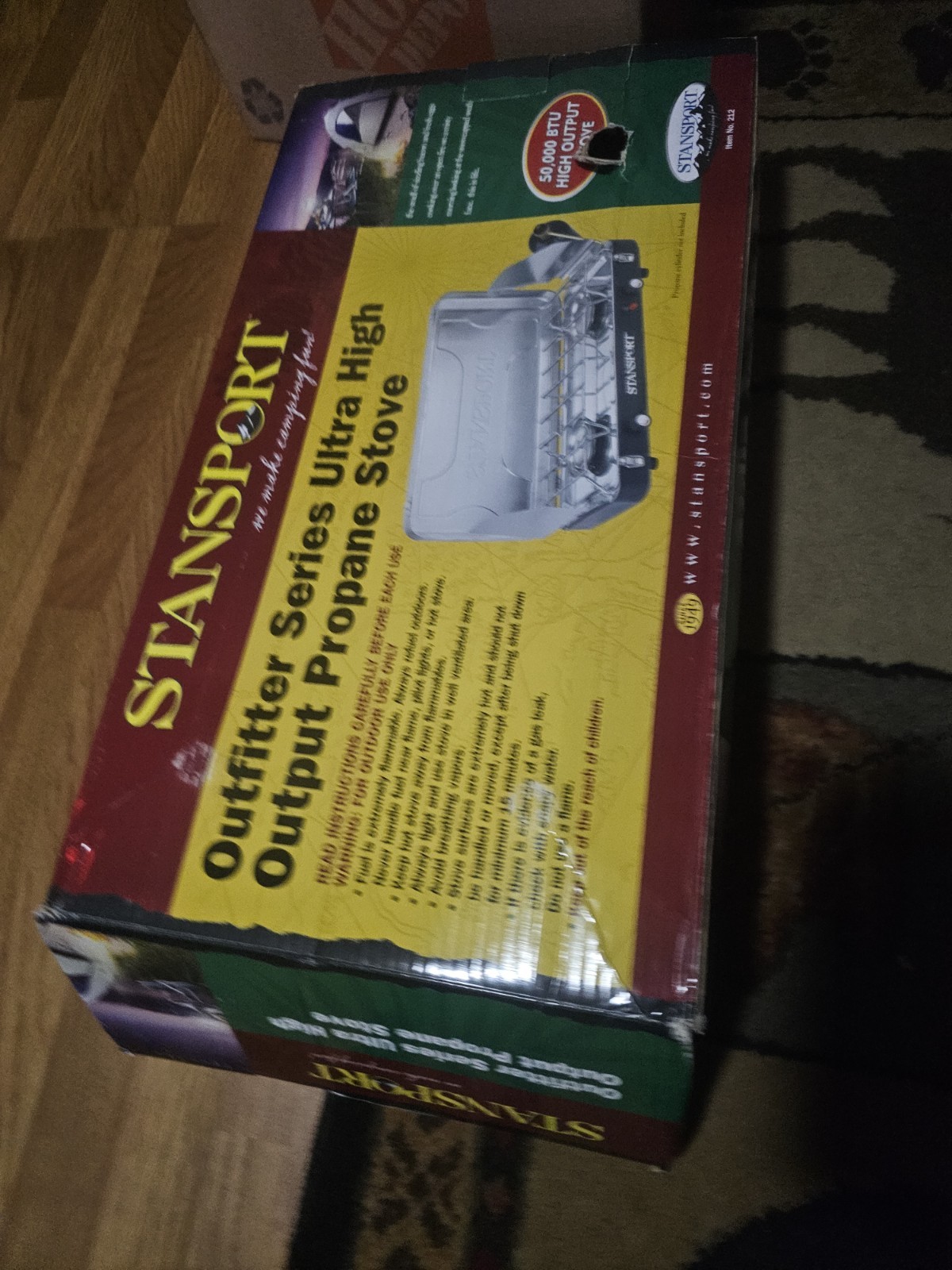 Stansport 2-Burner Propane Stove – 50,000 BTUs