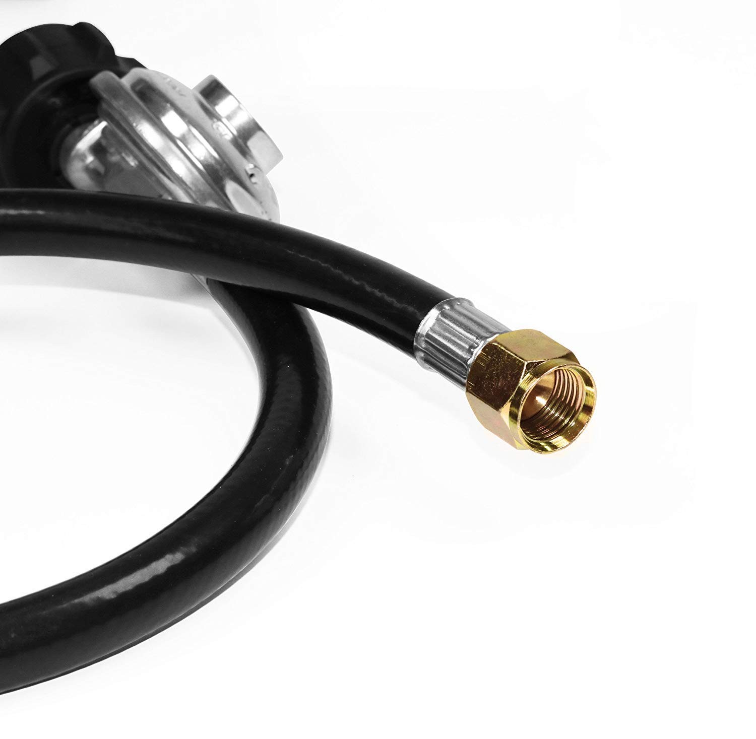 DOZYANT Propane Regulator and Hose Universal Grill 2 Feet, Parallel