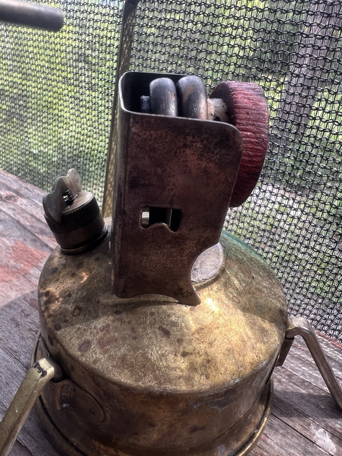 Vintage Ranger Campers’ Stove Green Can 1960’s Handy Gasoline
