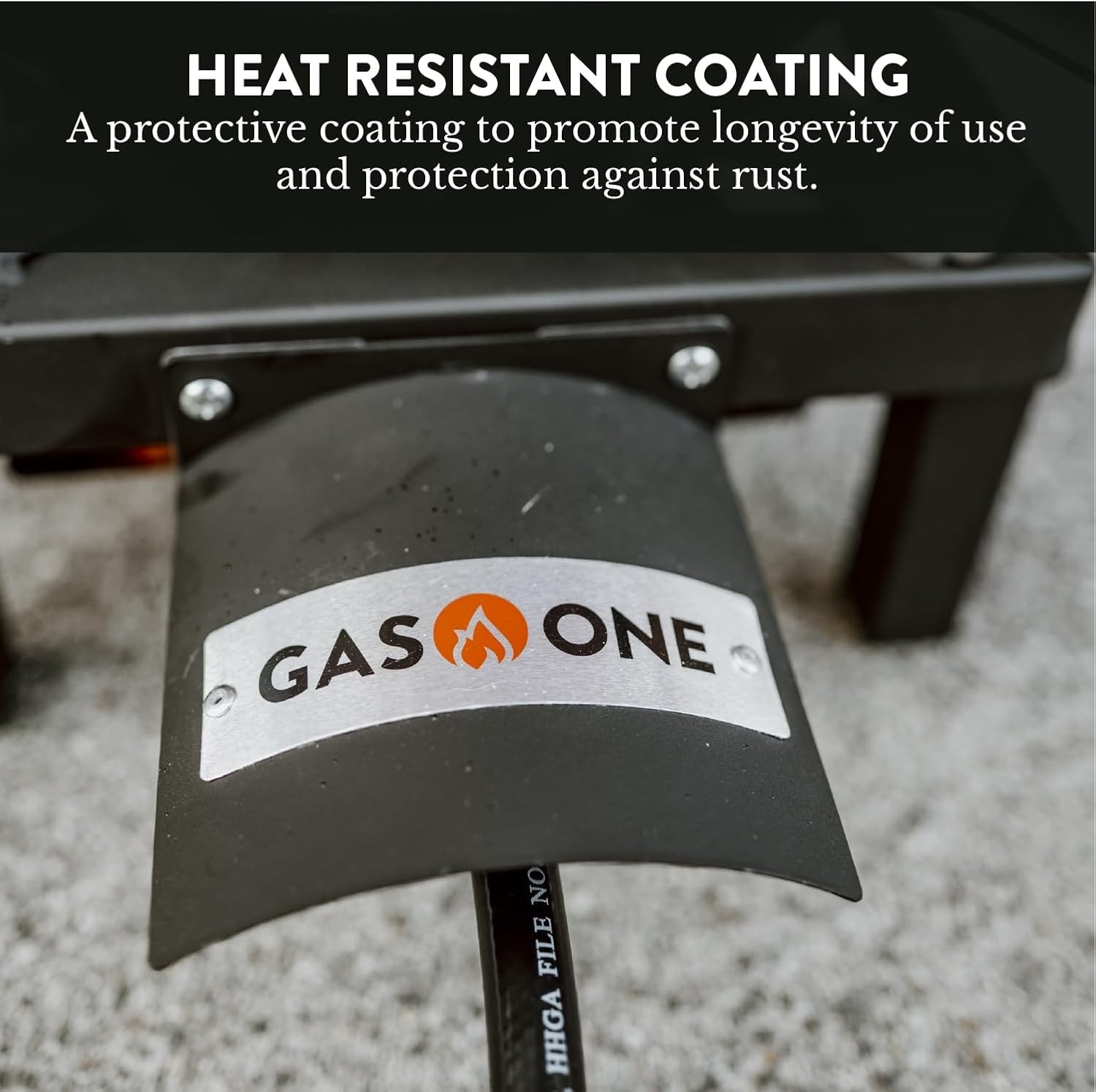 Portable High-Output Propane Burner with Safety Guard for Tailgating & Brewing