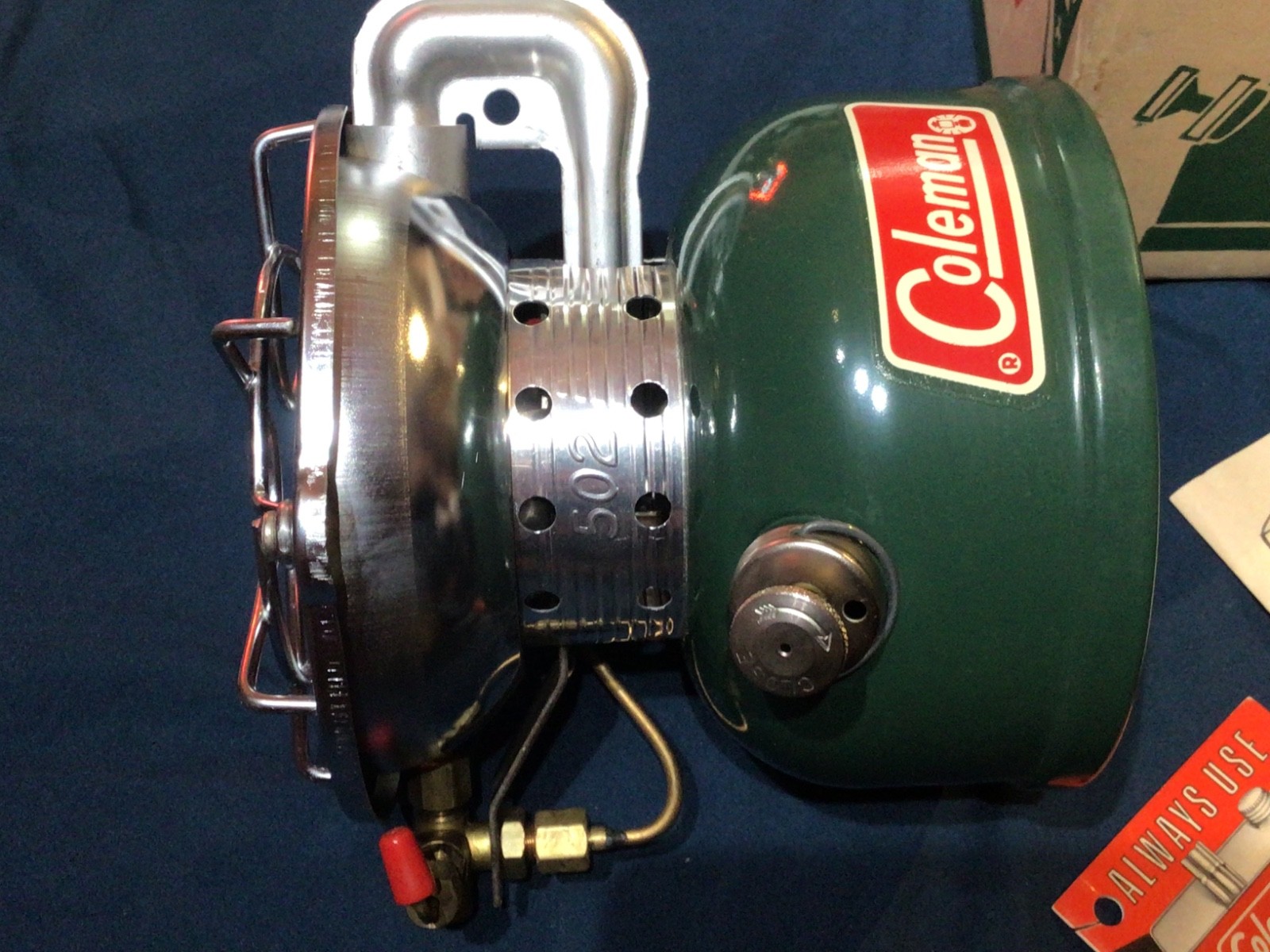 NEW Vintage 1971 COLEMAN Model 502-700 One Burner Sportster Stove NIB unfired 71
