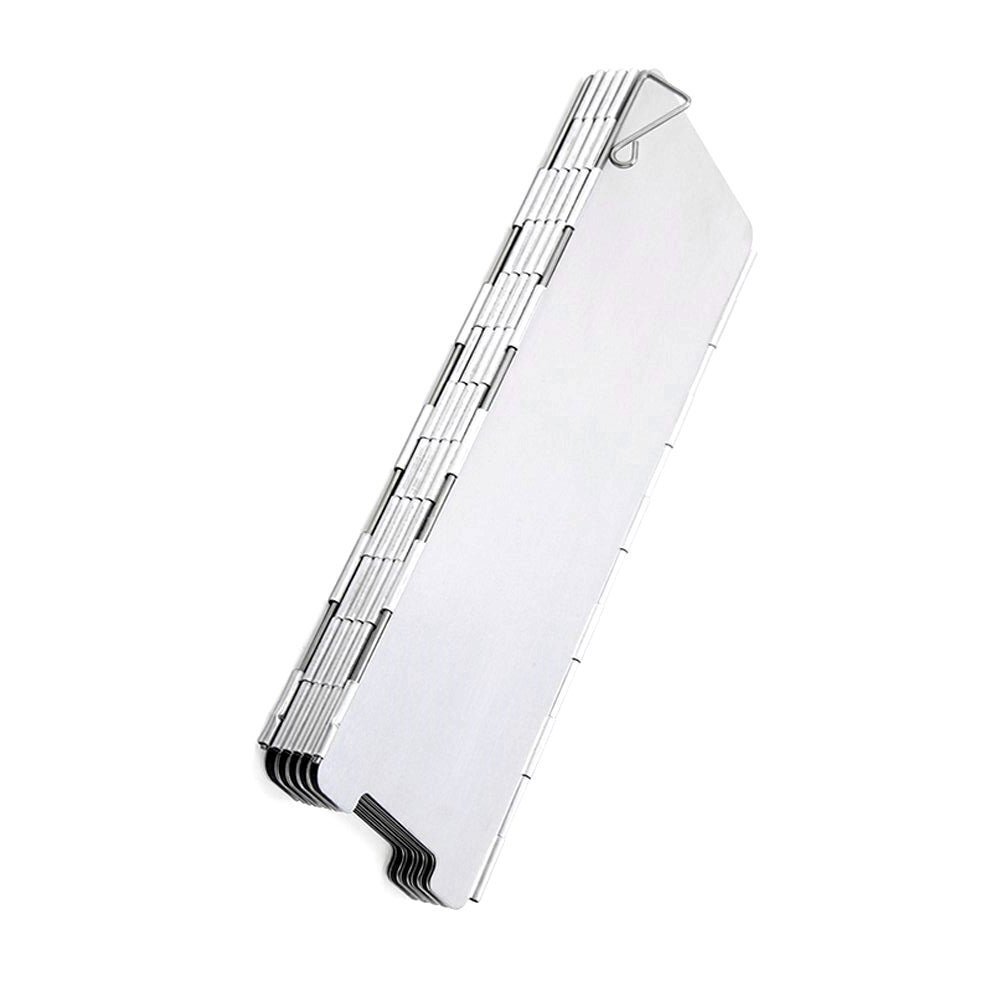 10 Plates Fold Foldable Outdoor Camping Cooker Stove Wind Shield Screen